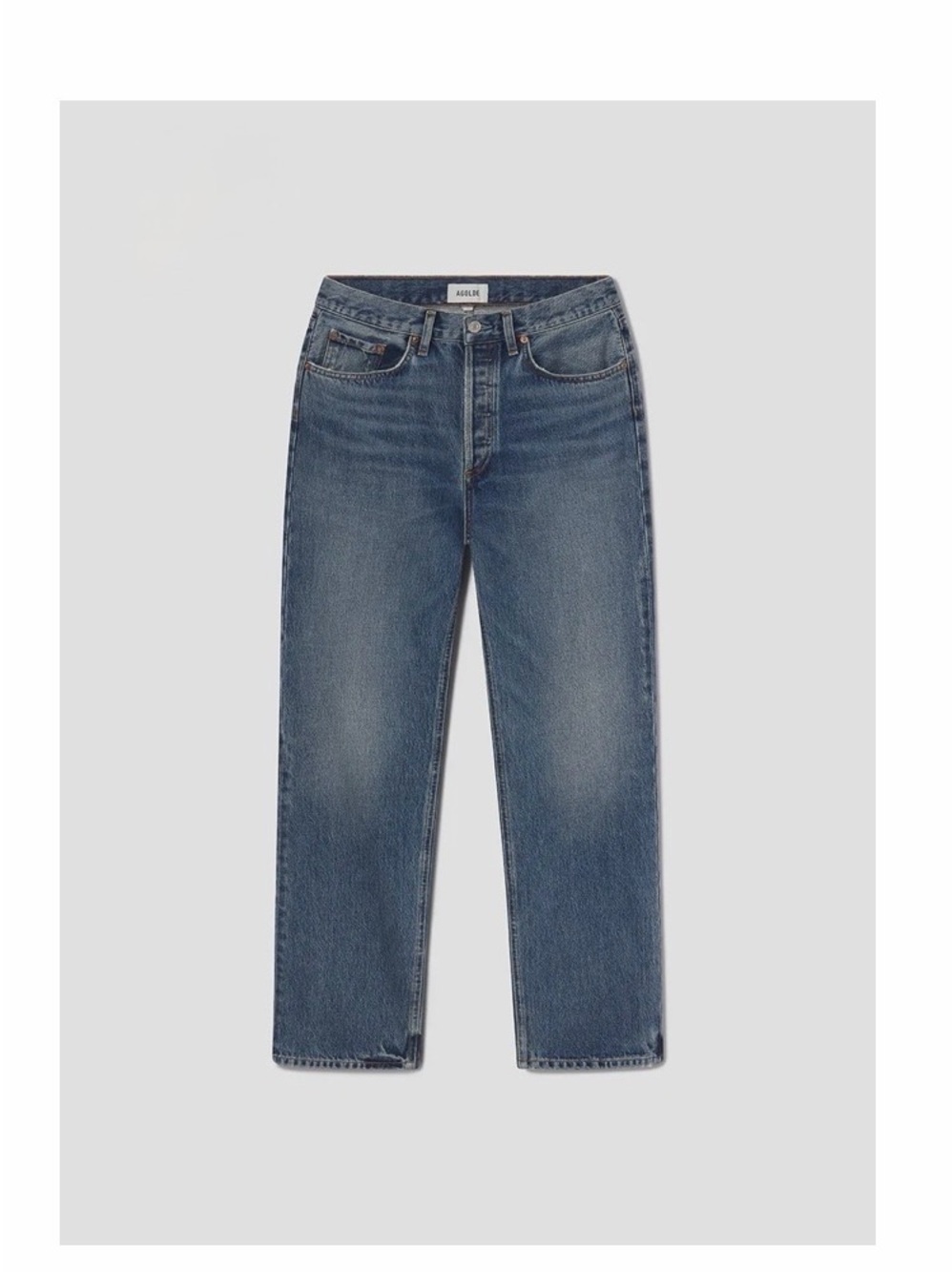 Agolde Mid Rise Vintage Straight Lana Jeans A140-1371 Size 26 NWT